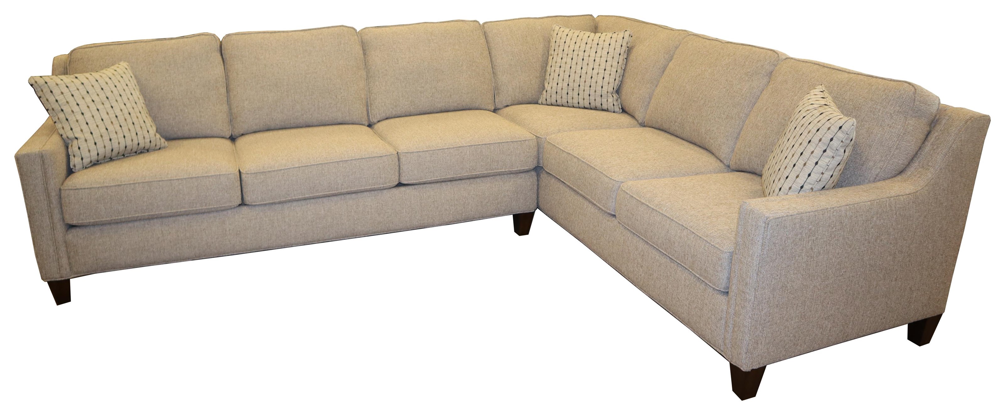 Flexsteel finley outlet sectional
